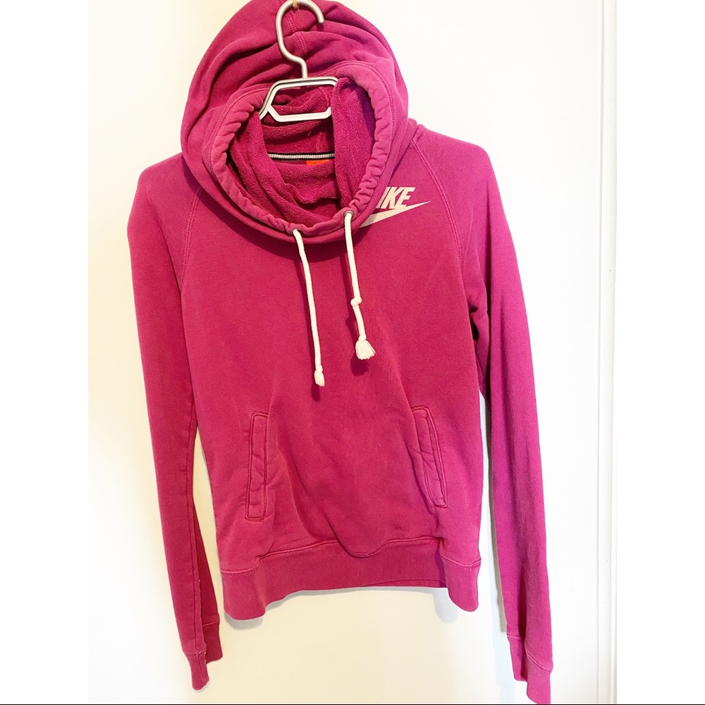 Red nike sweater